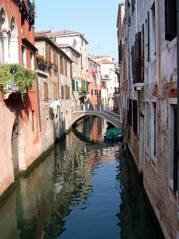 Wenecja kanał Rio Malpaga
