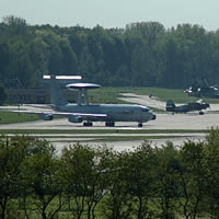 Kraków, Samolot AWACS, LX-N90452