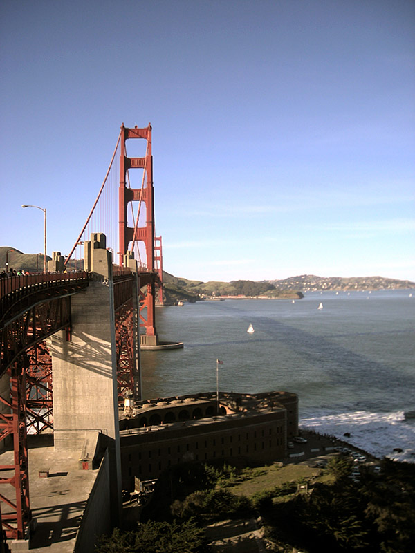 Most Golden Gate, Fort Point