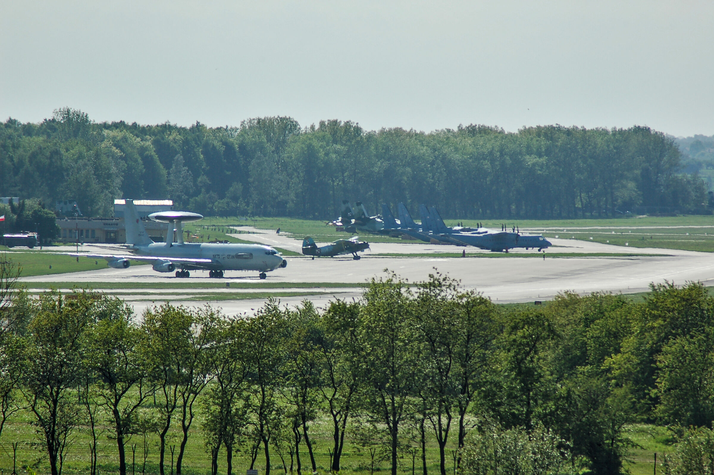 Kraków, Samolot AWACS, LX-N90452